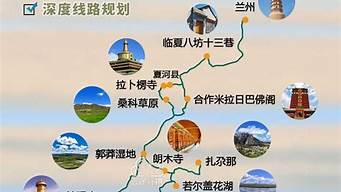 陇南旅游景点路线图